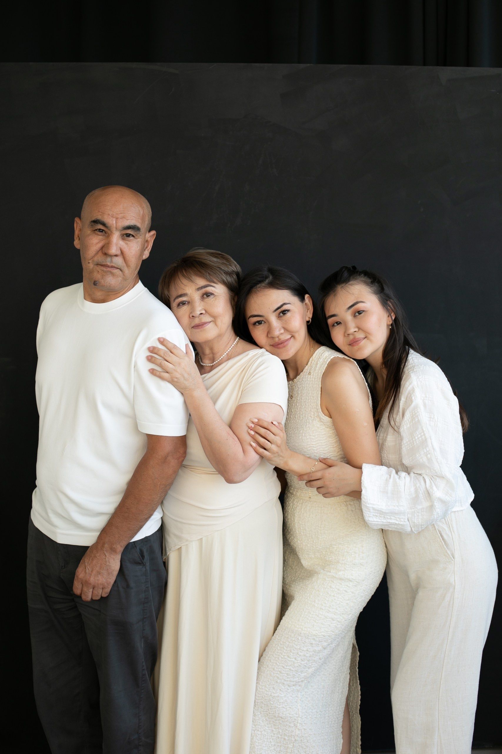 Three generations of one family